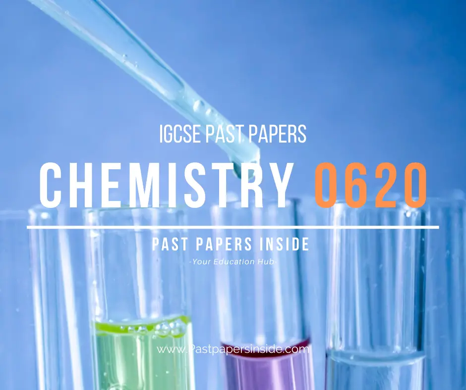 IGCSE Chemistry (0620) | Past Papers Inside